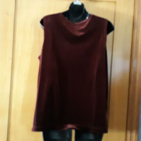 Susan Graver StyleCamberry  2 Piece  top with jacket - Picture 4 of 8